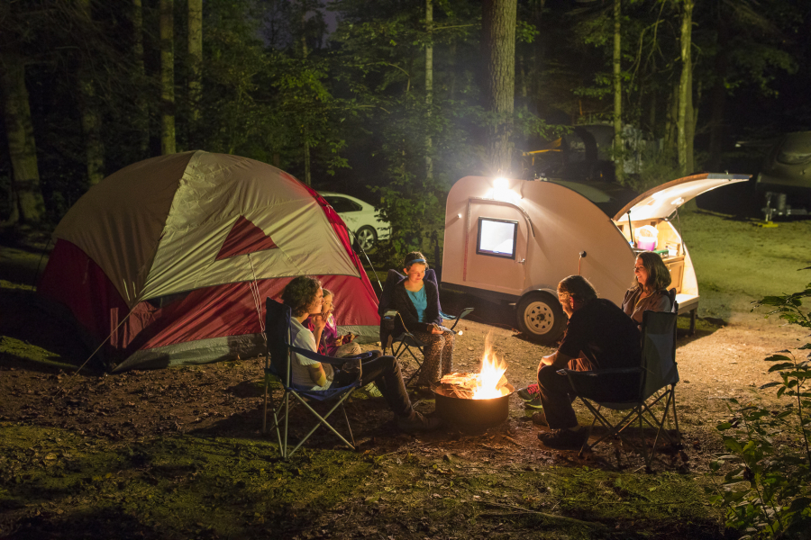 camping Urrugne tente